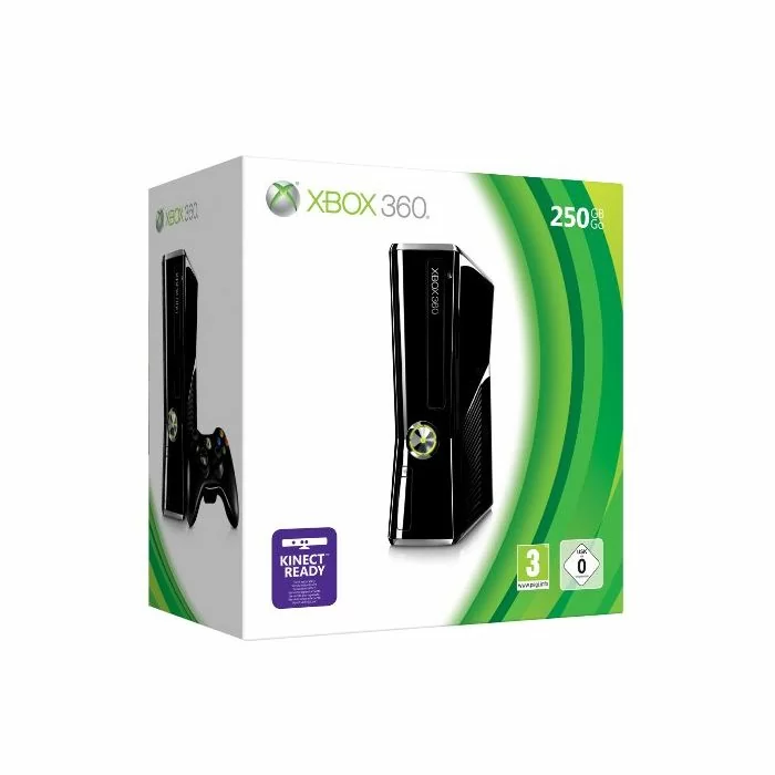 Buy NEW Microsoft XBOX 360 Slim Console 250GB KINECT READY