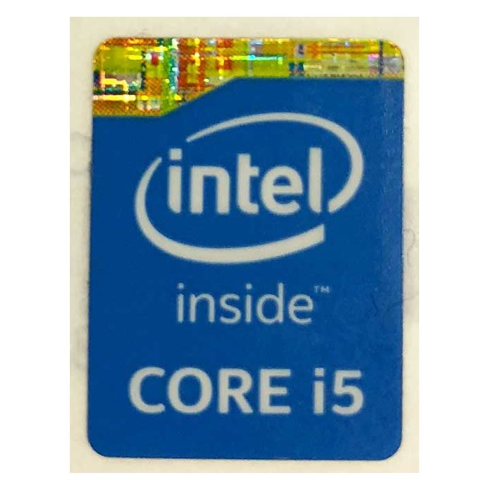 Intel Core i5 Inside Case Badge Sticker (4th Generation)