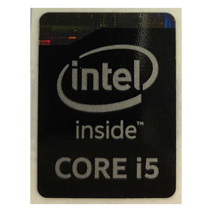 Intel Core i5 Inside Black Badge Sticker (4th Generation)
