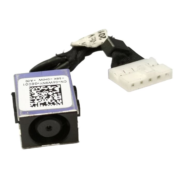 Dell Latitude E7250 DC Power Jack Socket Cable 04W9NY 4W9NY