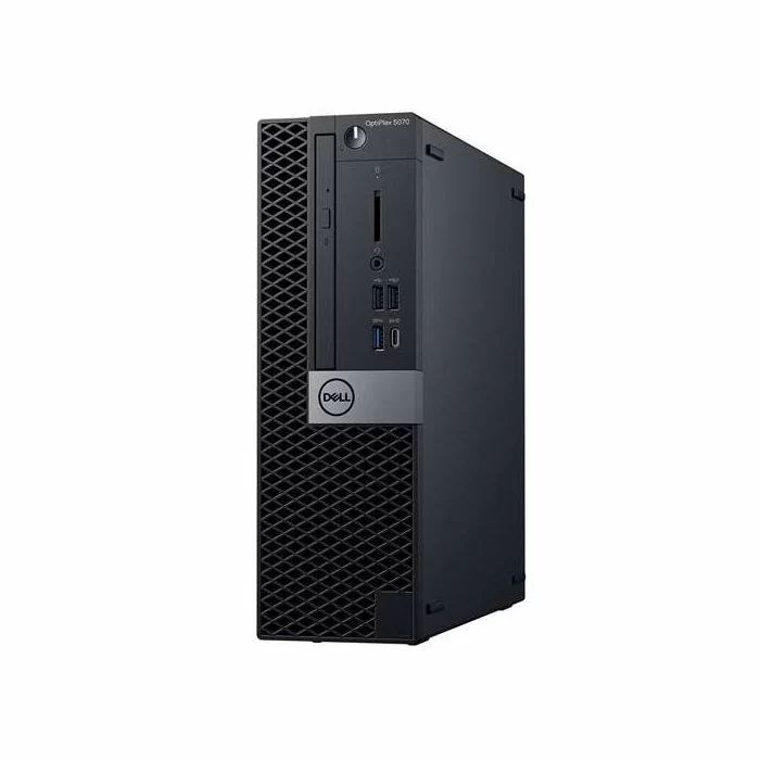 Dell OptiPlex 5070 SFF Desktop - Intel Core i7-9700 16GB 256GB SSD DVDRW USB 3.0 USB-C WiFi Windows 11 Pro PC Computer