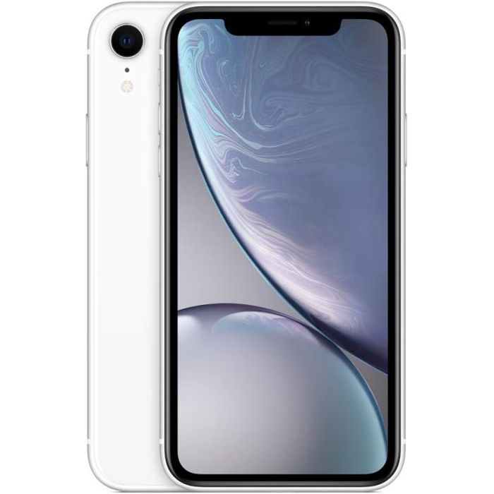 Apple iPhone XR - 64GB - White - Unlocked (Model: MH6N3B/A, A2105)