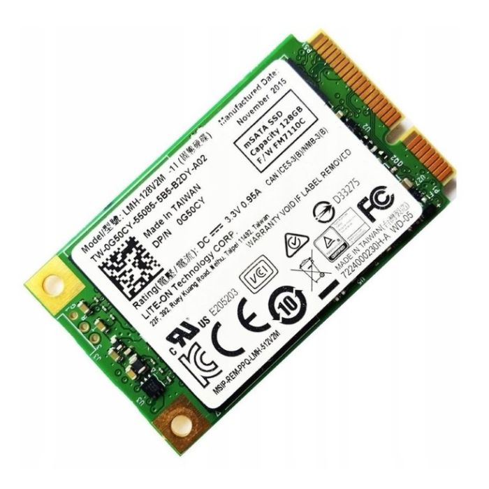 128GB Lite-On LMH-128V2M mSATA SSD Laptop Solid State Drive