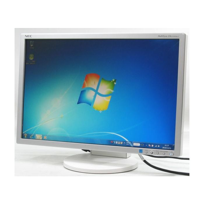 22" Inch NEC MultiSync EA221WMe Widescreen TFT LCD Monitor (White)