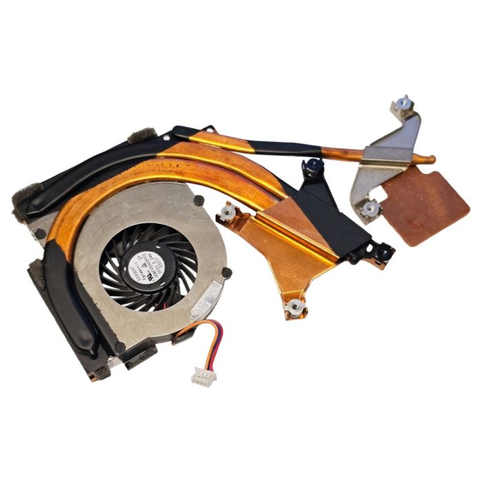 Lenovo ThinkPad T410s CPU Heatsink with Cooling Fan 60Y5145 60Y5070 front view
