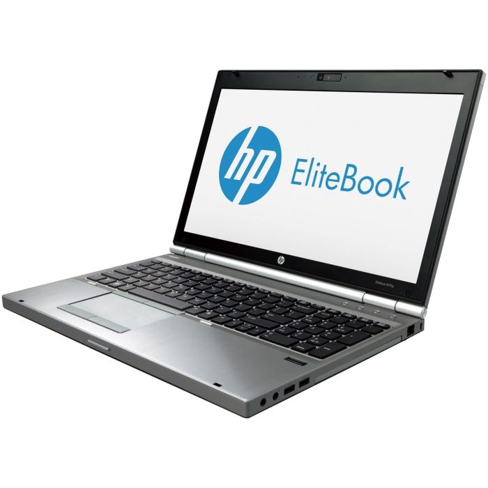 HP 15.6" EliteBook 8570p Laptop PC - HD Display, Core i7-3520M 8GB 256GB SSD DVDRW WebCam WiFi Windows 10 Professional 64-bit