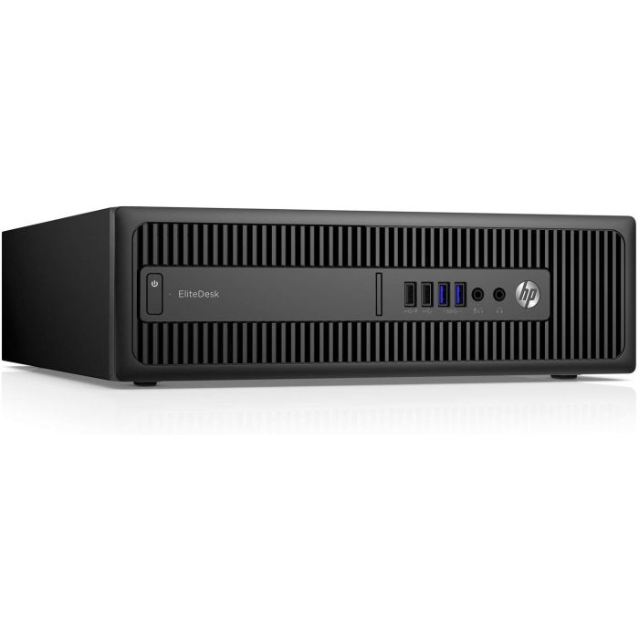 HP EliteDesk 800 G2 SFF Quad Core i5-6500 8GB DDR4 256GB SSD WiFi Windows 10 Professional Desktop PC Computer