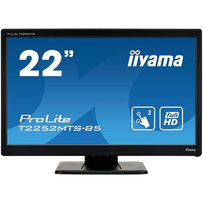 iiyama T2252MTS-B5 22" ProLite Dual Touch Screen Full HD LED Monitor - Black