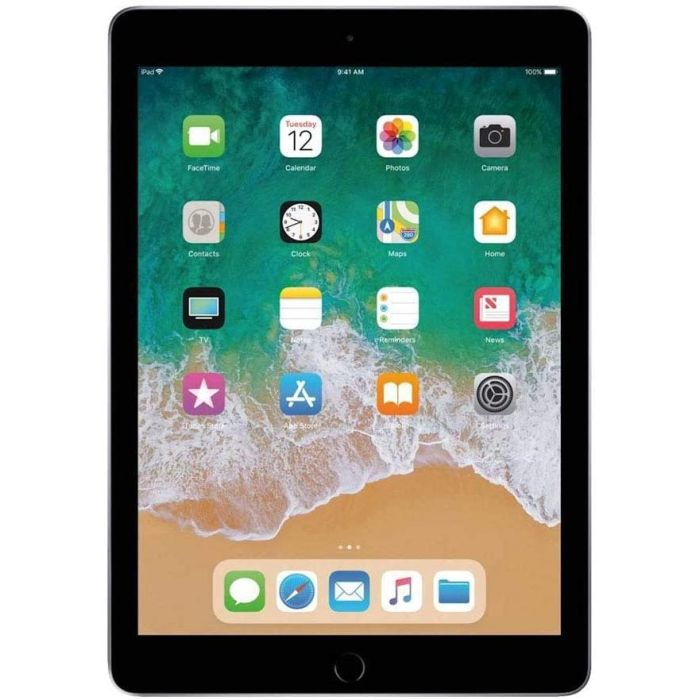 Apple iPad 5th Gen 9.7" 32GB WiFi + Cellular Space Gray (Model A1823,  MP242B/A)