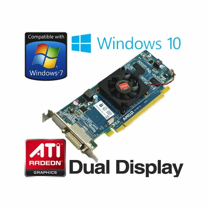 ATi Radeon HD 6350 512MB PCI-E DMS-59 Dual Display Low Profile Graphics Card