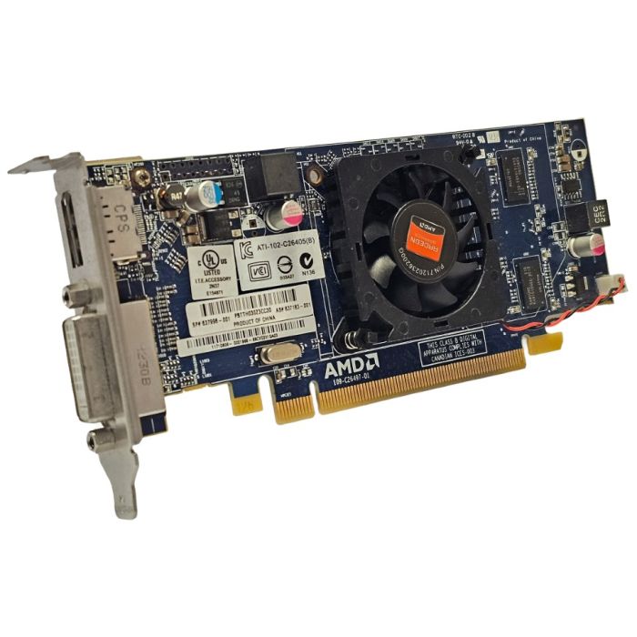 HP AMD ATI HD 6450 512MB Graphics Card 637996-001 front view