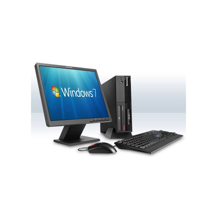 WiFi Enabled Windows 7 Desktop PC 17-inch LCD Screen 2GB Memory Computer