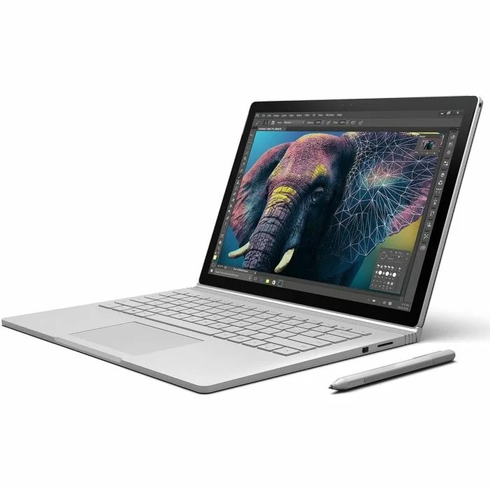Microsoft Surface Book 2-in-1 Laptop - 13.5" 3000x2000 Touch i7-6600U 16GB 1TB SSD NVMe WebCam WiFi Windows 10 Pro