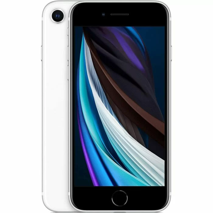 Apple iPhone SE 2nd Generation White – front and back view