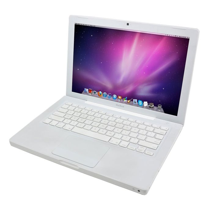 Apple MacBook White A1181 - 13.3", Core 2 Duo 2.0GHz, 2GB Ram, 160GB, DVD, Webcam, WiFi, Bluetooth, MacOS X 10.7 Lion 