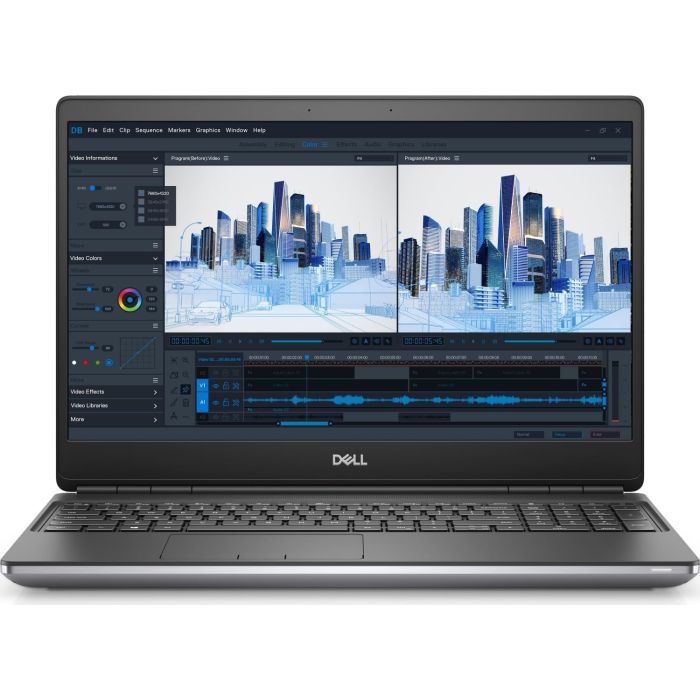 Dell Precision 7560 Refurbished Gaming Laptop - Front View
