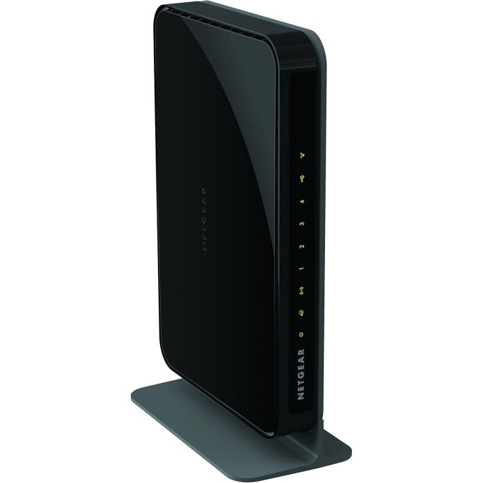 Illustration depicting Netgear N600 Wireless Dual Band Gigabit Router WNDR3700 v4 : MicroDream.co.uk