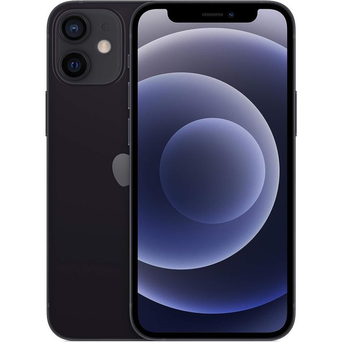 Apple iPhone 12 mini - 64GB - Black - Unlocked (Model: MGDX3 B/A , A2399)
