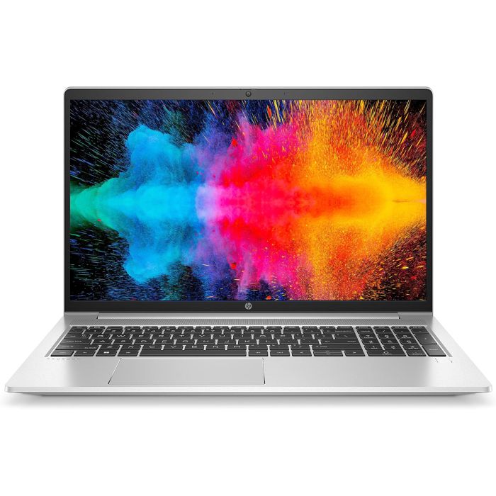Illustration depicting HP ProBook 450 G8 Laptop - 15.6" FHD Core i5-1135G7 8GB 256GB SSD WiFi WebCam Windows 11 : MicroDream.co.uk