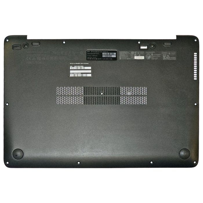 HP EliteBook Folio 1040 G2 bottom case panel 760273-001 front view
