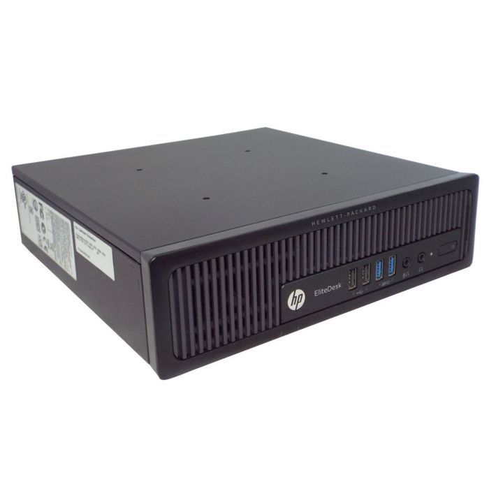 HP EliteDesk 800 G1 Ultra Slim Desktop PC - Intel Core i5-4570 8GB 256GB SSD USB 3.0 DVD WiFi Windows 10