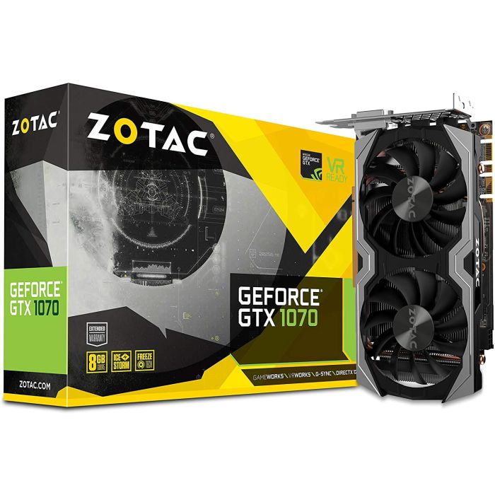Zotac NVIDIA GeForce GTX 1070 8 GB Mini Graphics Card Gaming