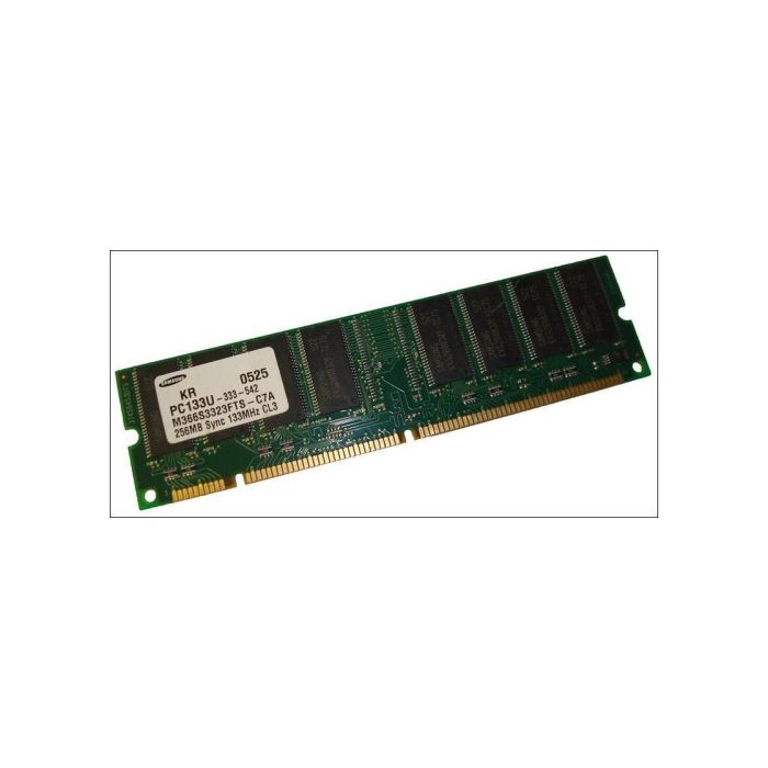 256MB PC133U 133MHz SDR DIMM 168Pin CL3 Samsung Memory M366S3323FTS-C7A