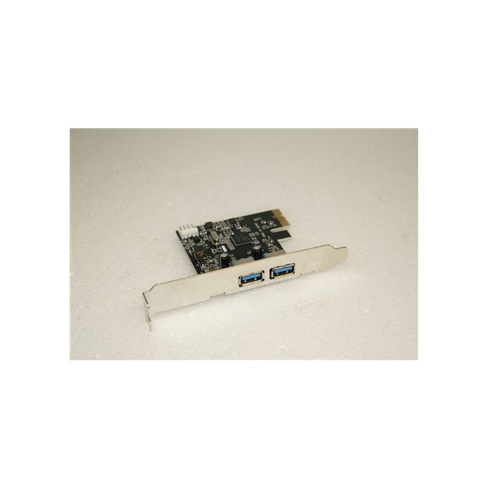 2 Port USB 3.0 PCI-E Express HUB Controller Adapter Card Chipset D720200