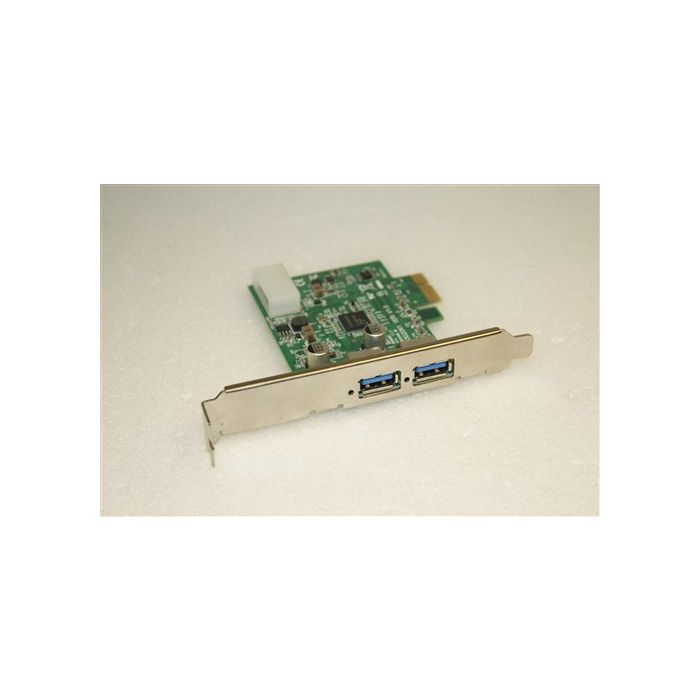 2 Port USB 3.0 PCI-E Express HUB Controller Adapter Card PU3020N1