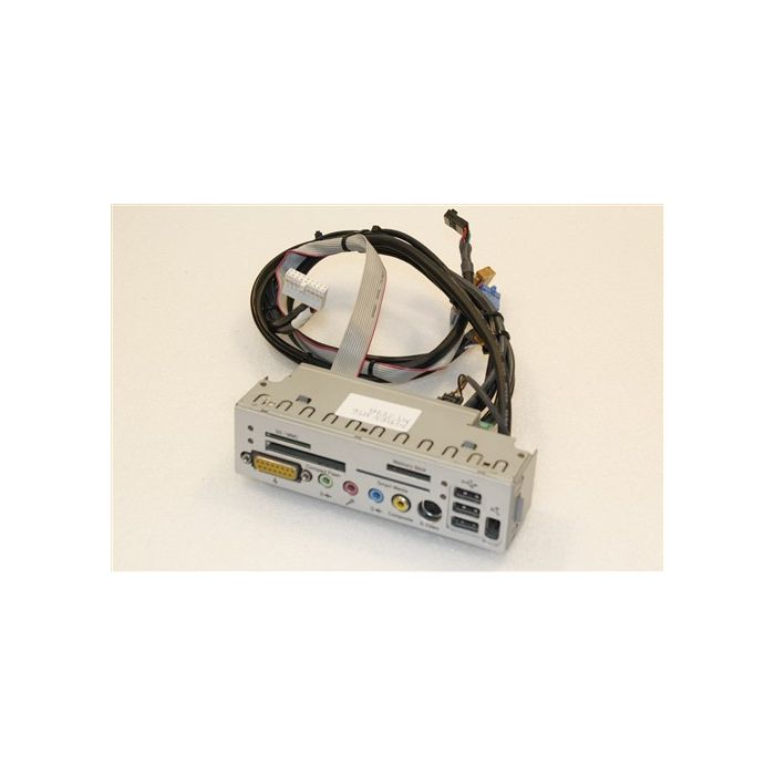 Medion PC MT6 USB Audio Video Card Reader Ports Panel MS-6982