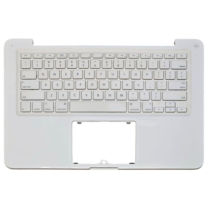 Apple MacBook A1342 Palmrest Upper Case Assembly with Keyboard 661-5397 – top view
