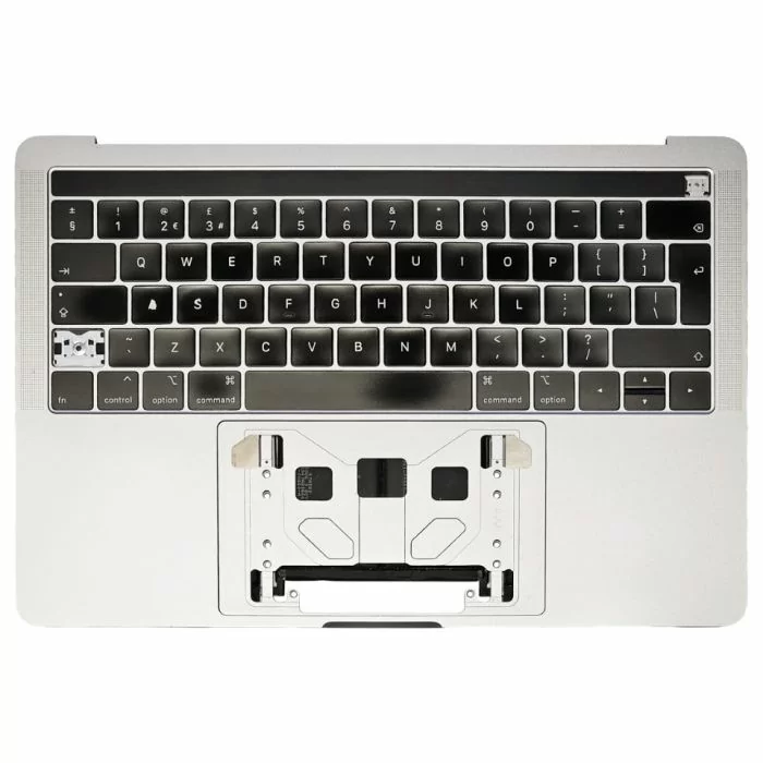 Apple MacBook Pro A1989 13" Palmrest Keyboard Assembly front view