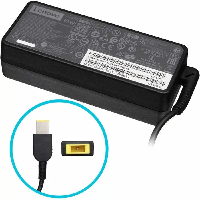 Genuine Lenovo T440 T450 ADLX65NLC3A 65W Laptop AC Adapter Power Supply Charger