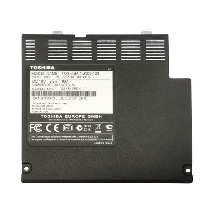 Toshiba NB300 HDD Hard Drive Cover AM0BH000410
