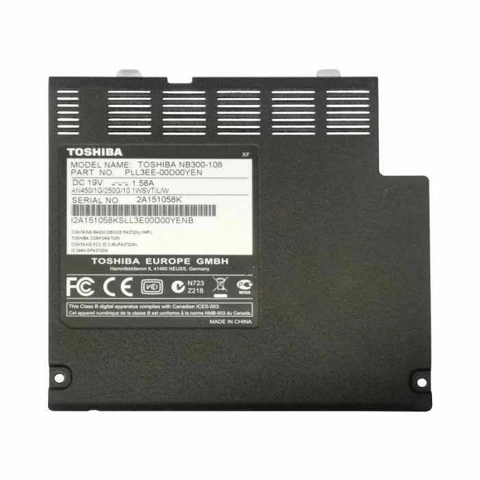 Toshiba NB300 HDD Hard Drive Cover AM0BH000410
