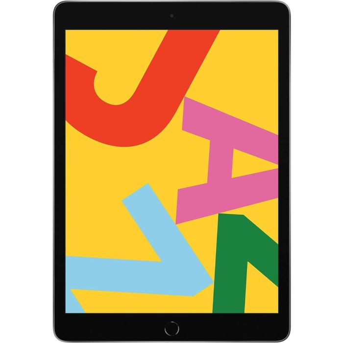 Apple iPad 7th Gen 10.2" 32GB WiFi + Cellular - Space Gray (Model A2198,  MW6A2B/A)
