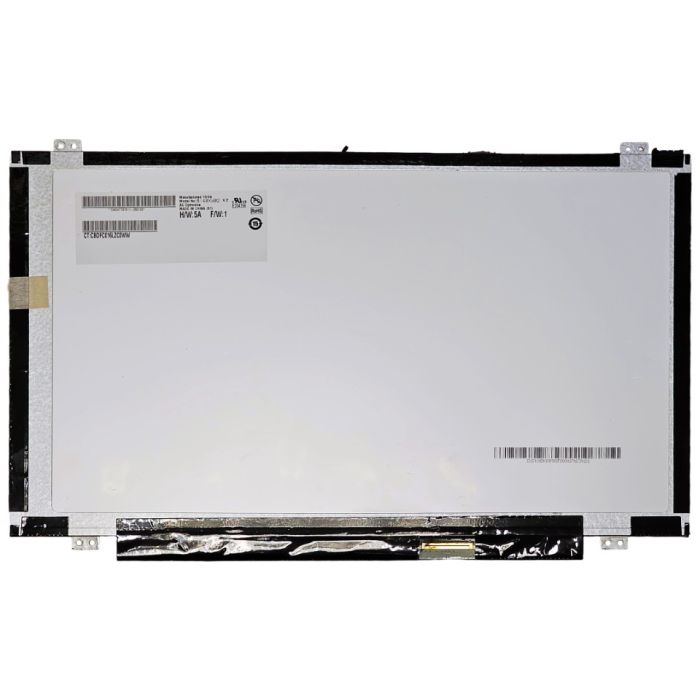 AU Optronics B140XW02 V2 14.0" Matte HD LCD Screen 1366x768 40Pin – rear view