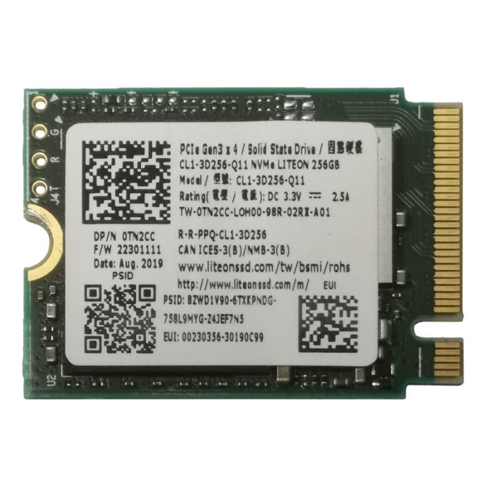 256GB LITE-ON CL1-3D256-Q11 SSD M.2 2230 Laptop Solid State Drive