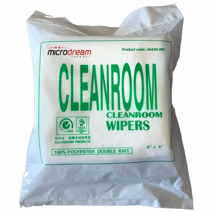 Cleanroom Wipes 100% Polyester Double Knit Cloth Printhead Solvent UV 150pcs