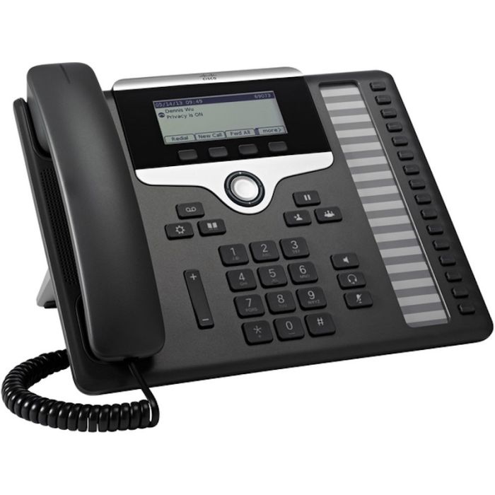 CISCO CP-7861 VoIP Unified Grey Corded Desktop Office Business Telephone & Power Supply