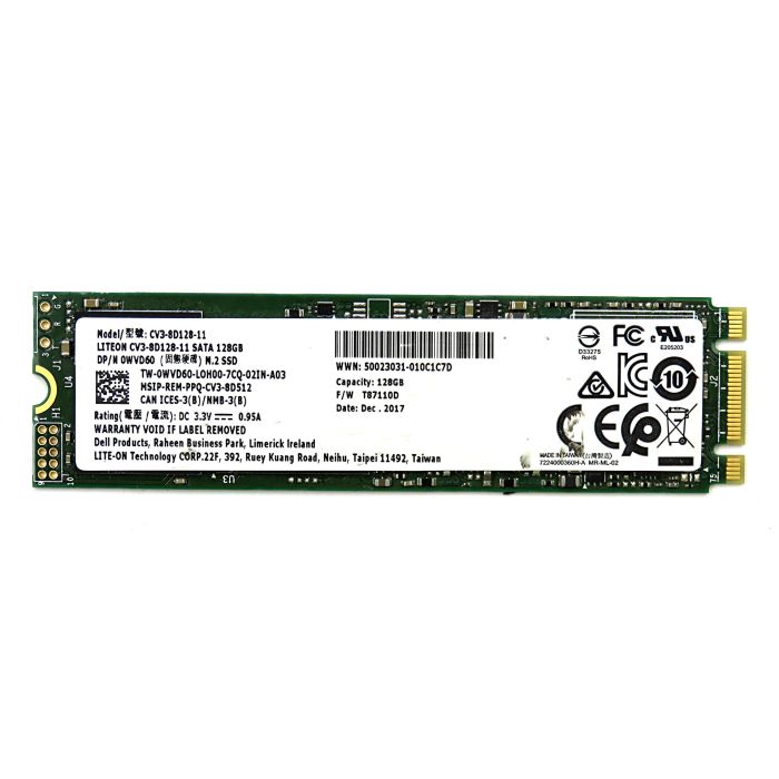 128GB Lite-On CV3-8D128-11 SSD M.2 2280 NGFF Laptop Solid State Drive WVD60