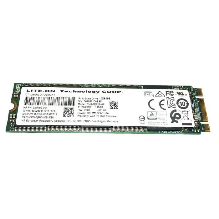 128GB Lite-On CV8-8E128-HP SSD M.2 2280 SATA Laptop Solid State Drive L15189-001