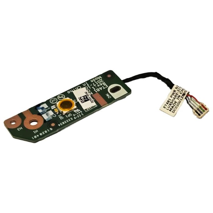 Lenovo ThinkPad T480s Power Button Board with Cable NS-B473 DC02001ZB00 