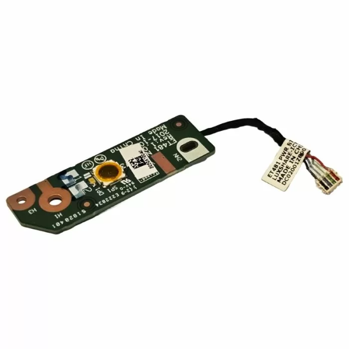 Lenovo ThinkPad T480s Power Button Board with Cable NS-B473 DC02001ZB00 