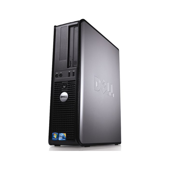 Dell OptiPlex 380 DT Core 2 Quad Q8400 2.66GHz 4GB 250GB DVDRW WiFi Windows 10 Professional Desktop PC Computer