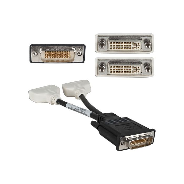 Molex DMS-59 LFH-59 to dual 2x DVI splitter cable for Video Graphics Card