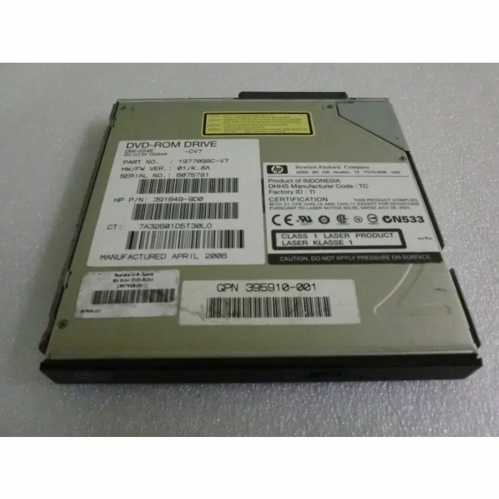 HP Proliant DL380 G4 Server DVD-ROM CD-RW Combo Drive DW-224E 391649-9D0