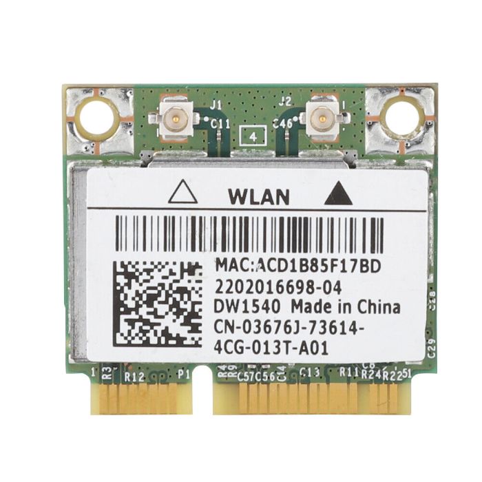 Dell DW1540 BCM943228HM4L Dual Wireless WiFi Mini PCI-e Card 03676J