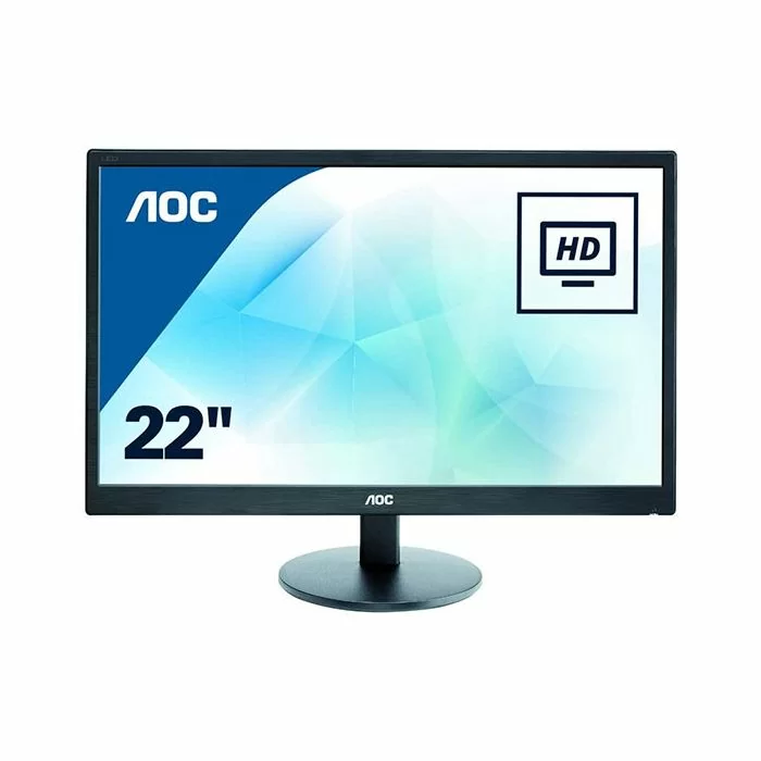 21.5" AOC E2270SWDN Full HD Widescreen Monitor (1920x1080/5ms/VGA/DVI) Black 