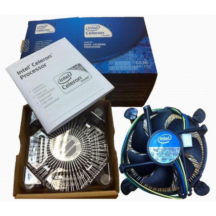 Intel E97379-001 Low Profile Socket LGA1155/1156 i3 i5 i7 4Pin CPU Heatsink Fan